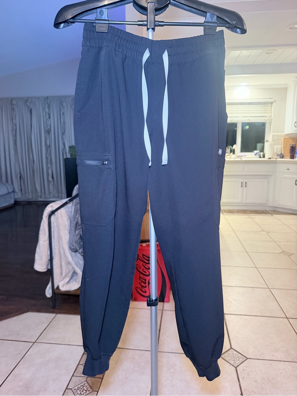 FIGS  women’s dark harbor Jogger Pants with Drawstring Waist